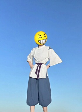 千与千寻白龙纯棉麻cos服赈早见琥珀主狩衣舞台剧版cosplay服装女