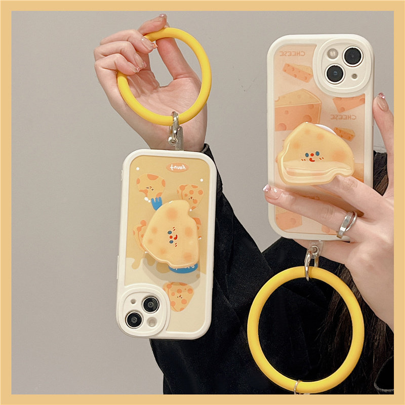 小胖妞奶酪支架适用vivoiq00neo6se手机壳y33s个性y70s潮牌y5s/y3全包