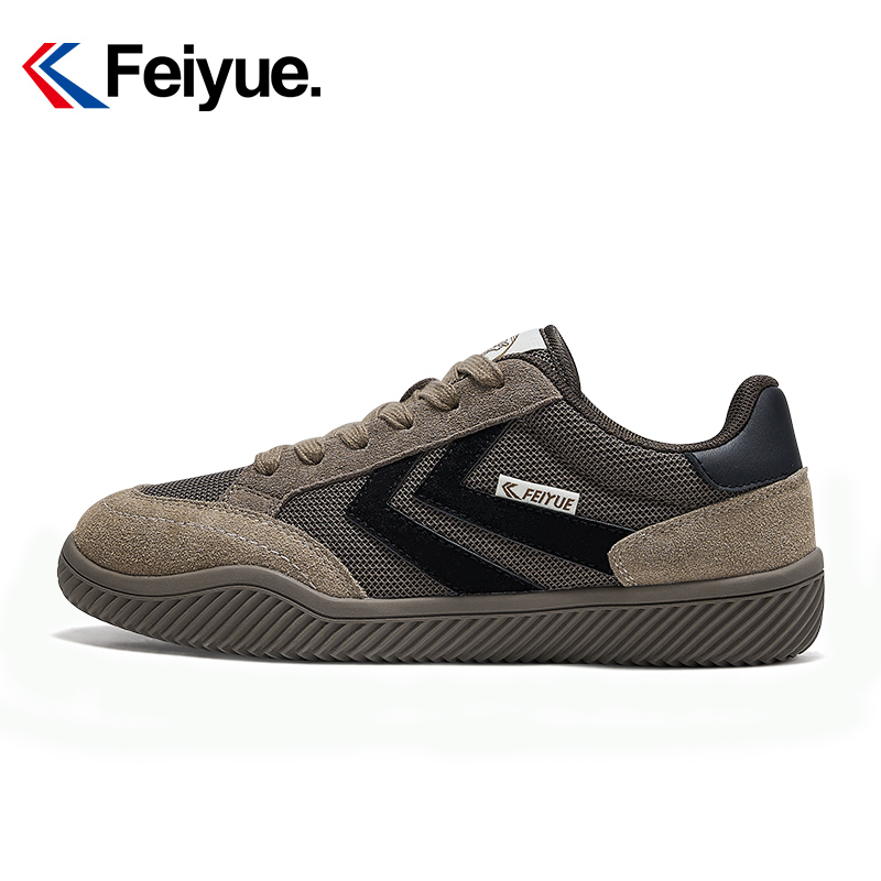 feiyue/飞跃复古情侣款德训鞋2024春季新款百搭透气休闲鞋男鞋982