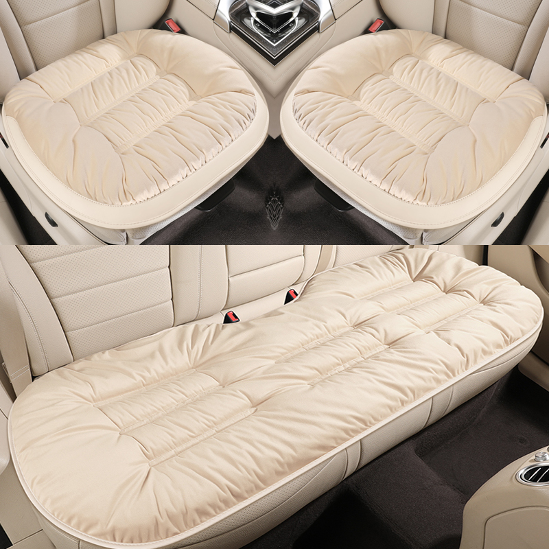 冬季毛绒加厚车内座椅垫车载座垫