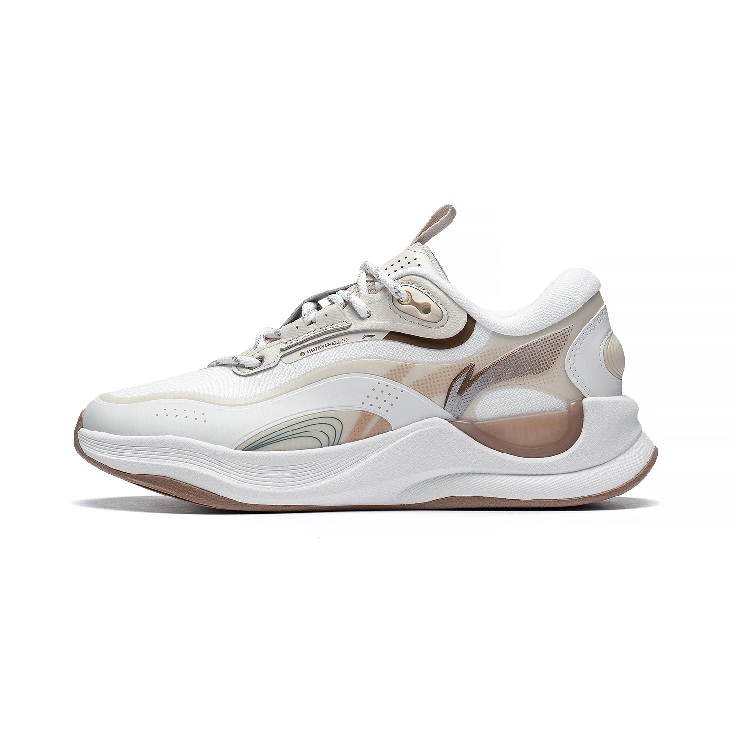 李宁女鞋2022冬季新款云极时尚系列女子减震休闲鞋板鞋AGLS108