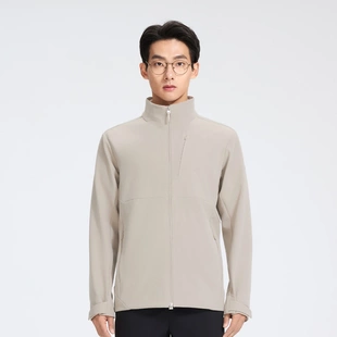 李宁荣耀金标男子保暖防泼水立领通勤行政夹克运动风衣AFDW805