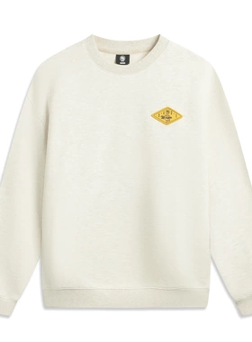 李宁卫衣男2026春季新款反伍BADFIVE立体裁剪宽松套头卫衣AWDW027