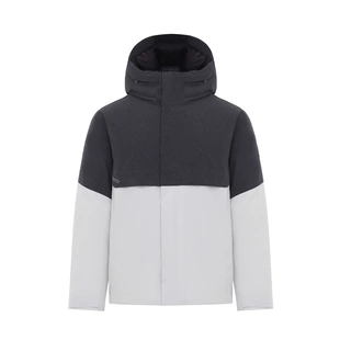 李宁LI-NING 1990男子防风透气90%鹅绒短羽绒服AYMV037-2