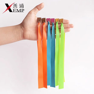 弹弓皮筋A1zoq001 弹弓皮筋加厚扁皮筋回弹皮筋彩色短拉结实耐磨