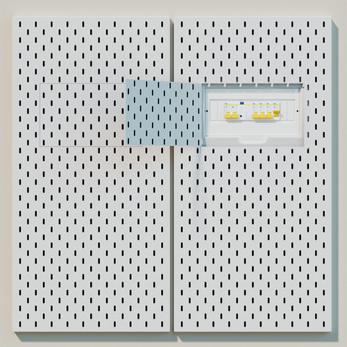 洞洞板定制免打孔置物架墙面金属不锈钢适吸尘器墙上挂钩挂板配件