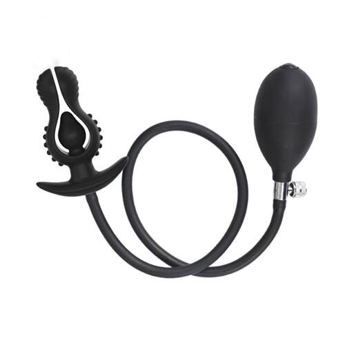 Blooming Backroom Inflatable Anal Plug Huge Dildo Anal Plug