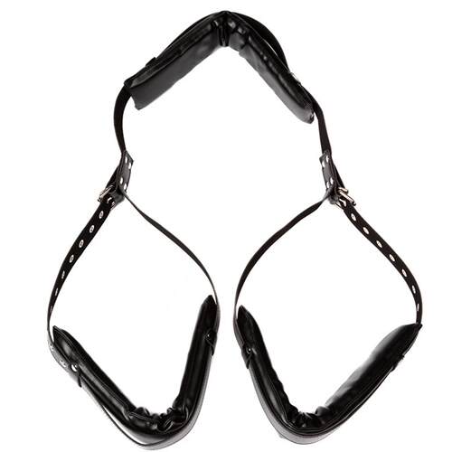 sm Bundled Leg Strap Leather Bondage Clothes M Bondage Coupl