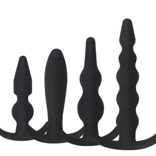 Silicone Bead Anal Plug Outgoing Wear Anal Massage Posterior