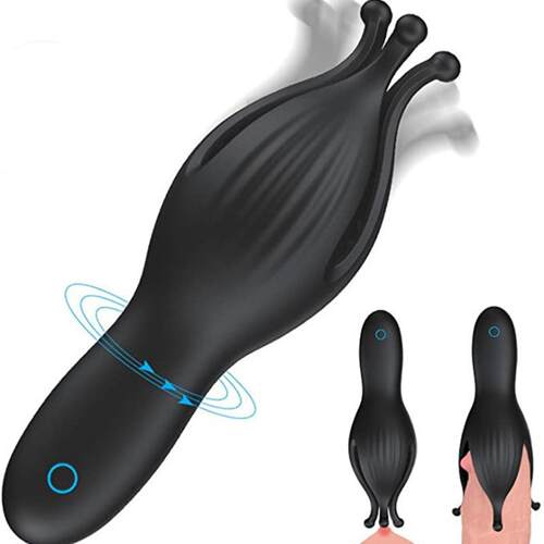 Petal Male Penis Exerciser Male Prostate Massager Testicle T