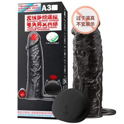 Remote control vibrating mace black warrior lock essence pen