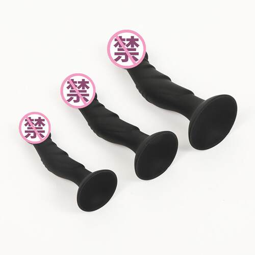 Silicone artificial penis anal plug posterior anal masturbat