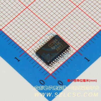 模拟开关/多路复用器 SN74CBTD3384DBR SSOP-24_208mil TI(德州仪