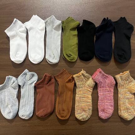 外贸原单女短袜薄款 袜子  女款袜子颜色随机发 10双19包邮