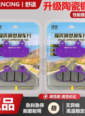 适用倍特红牛 GT1000 GT3000 单摇臂 BGB红牛Pro电摩电动车刹车片