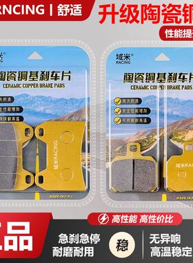 九号E300P 前后刹车片陶瓷碟刹皮后刹车皮摩擦片西户卡钳刹车片