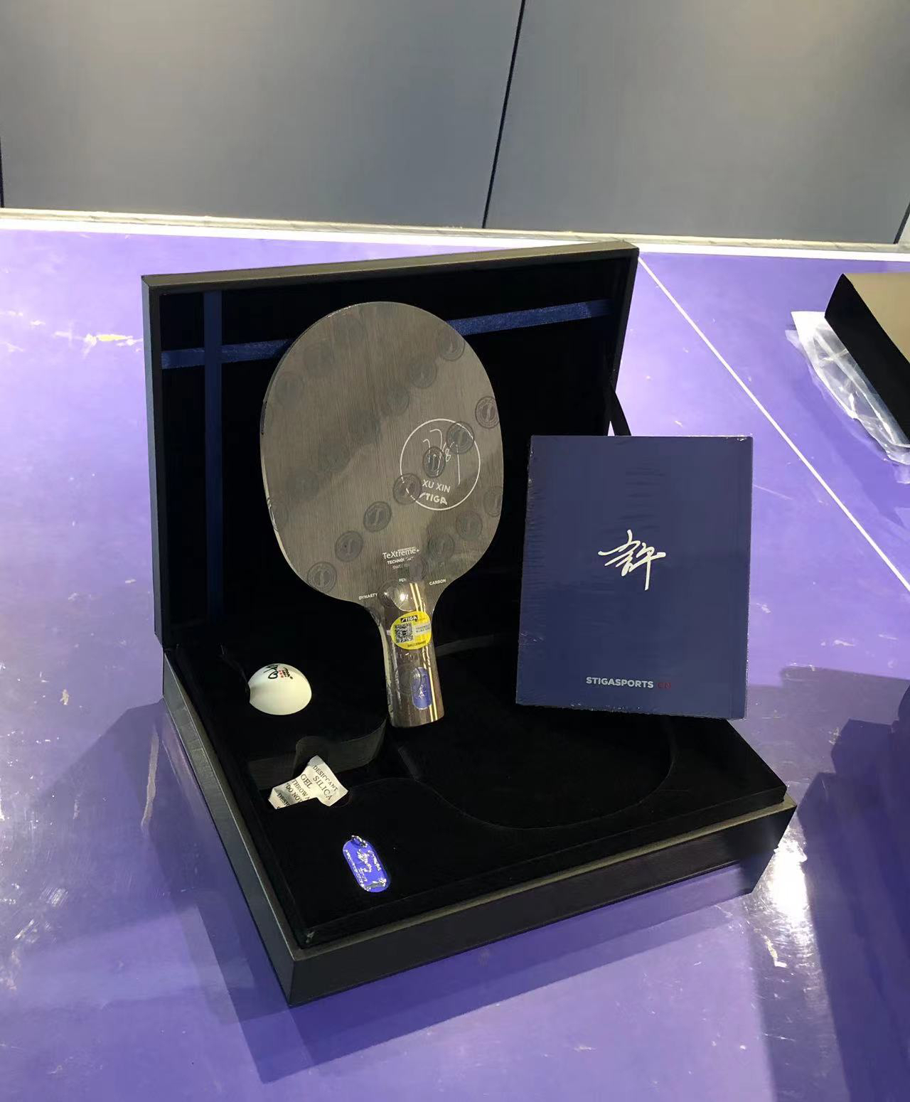 （现货）斯帝卡许昕蓝标乒乓球底板乒乓球拍