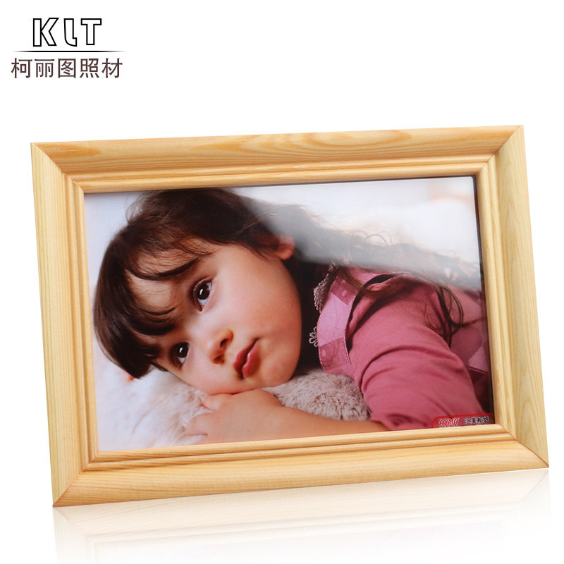 Solid wood frame 7 5R Swing sets Photo Wall hanging combination European style Simplicity woodiness Furnishings decorate Frame Promotionin the Home accessories , Frame/Frames  category - from Buy2taobao.com to provide professional Taobao agent buy service