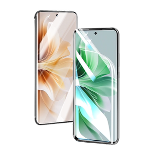 适用opporeno11水凝钢化膜reno11pro手机膜oppo新款Reno高清reon11曲面11por全屏覆盖opopreno防摔0pp0贴膜十