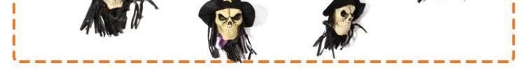 Mặt dây chuyền trang trí cờ hiệu bunting biểu ngữ trang trí mẫu giáo cung cấp Halloween trang trí cảnh bố trí treo - Sản phẩm Đảng / Magic / Hiệu suất 	đồ hóa trang tôn ngộ không