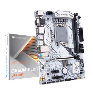 华南金牌H610/B760m主板cpu内存三件套装12代13代i5 12490 12400F