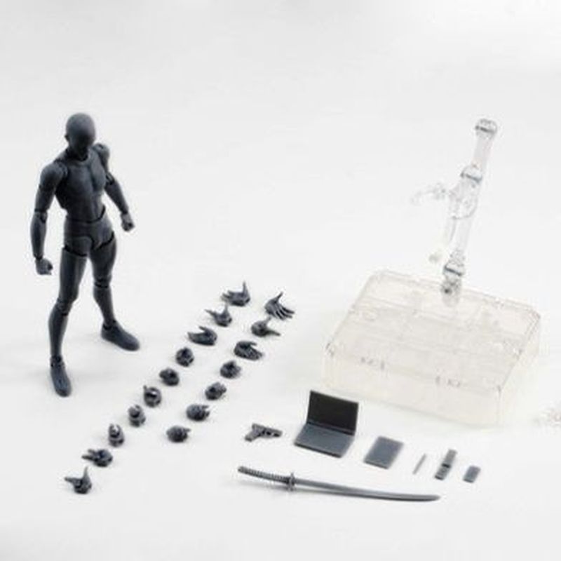 SHF兵人素体人体手办模型ob11美术绘画参考工具摆件figma可动人偶