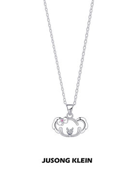 考拉项链女时尚小众可爱树袋熊