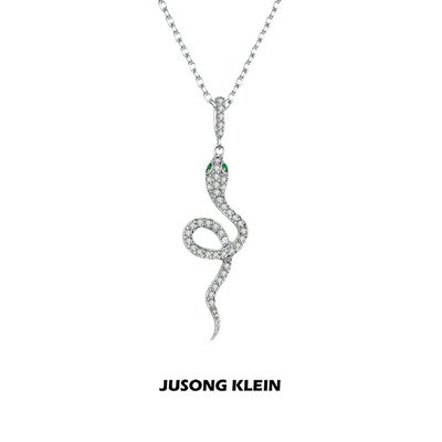 JUSONGKLEIN钛钢女锁骨链