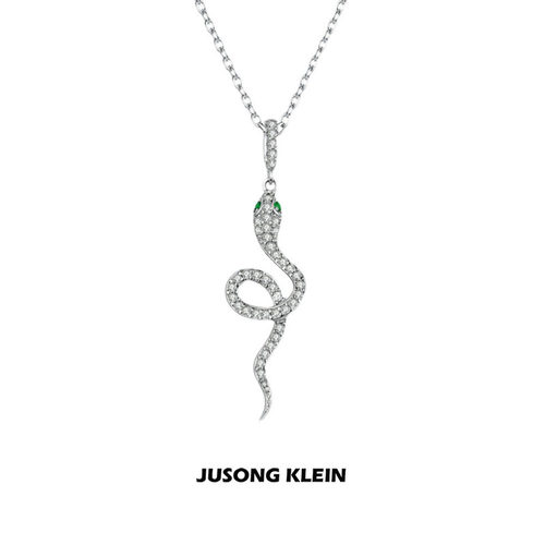 JUSONGKLEIN钛钢女锁骨链