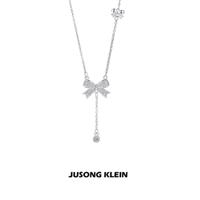 JUSONGKLEIN钛钢女项链锁骨链