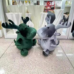 跨境货源热销新款造型布偶麋鹿毛绒公仔玩具麋鹿娃娃