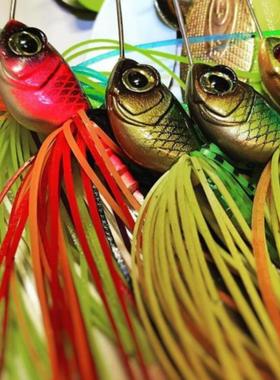 OSP复合亮片HIGH PITCHER SPINNER BAIT旋转亮片竞技路亚鲈鱼假饵