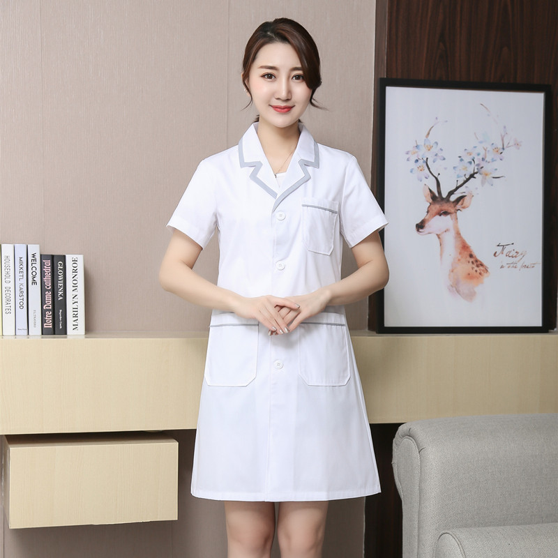 美容师美容院纹绣师工作服女皮肤管理白大褂医生服长袖短袖护士服