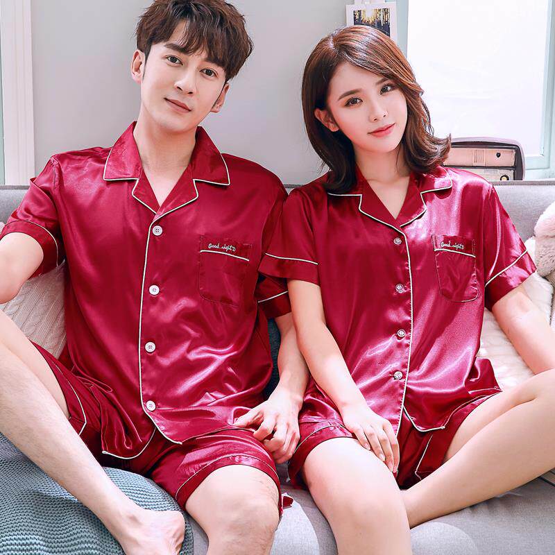 Couple pajamas summer Borneol Thin section summer man Home Furnishings junior middle school student Korean Edition lovely Large mm femalein the Lingerie/Men's underwear/Tracksuit , Pajamas/Home service package  category - from Buy2taobao.com to provide professional Taobao agent buy service