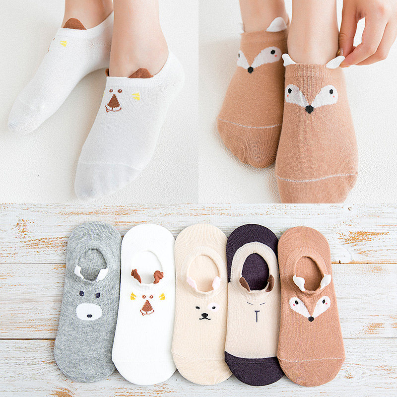 有耳朵的袜子韩版棉袜子一体可爱卡通袜高筒女士韩版可爱龙猫立在类目 女士内衣/男士内衣/家居服, 短袜/打底袜/丝袜/美腿袜中 - 来自Buy2taobao.com提供专业的淘宝代购服务