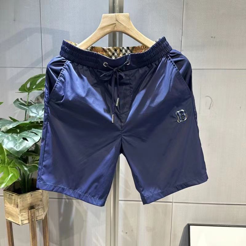 五分裤休闲运动轻奢潮夏季潮牌刺绣薄款短裤男时尚潮流修身速干
