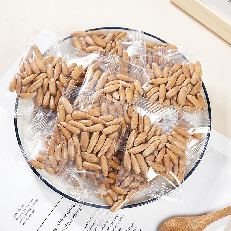 新货手剥巴西松子500g小包装原味特大颗粒坚果干果仁孕妇零食特产
