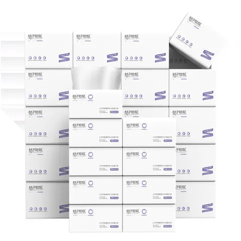 纸巾酒店商务包96抽纸餐饮】餐巾纸卫生纸桔子姑娘【FX张320