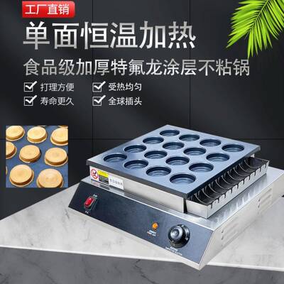 Manual16HolesWheelcakemakerroundshapenonstickpan