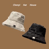 House日系毛边渔夫帽帽子男女秋季 Chenyi Hat 遮阳防晒显脸小盆帽