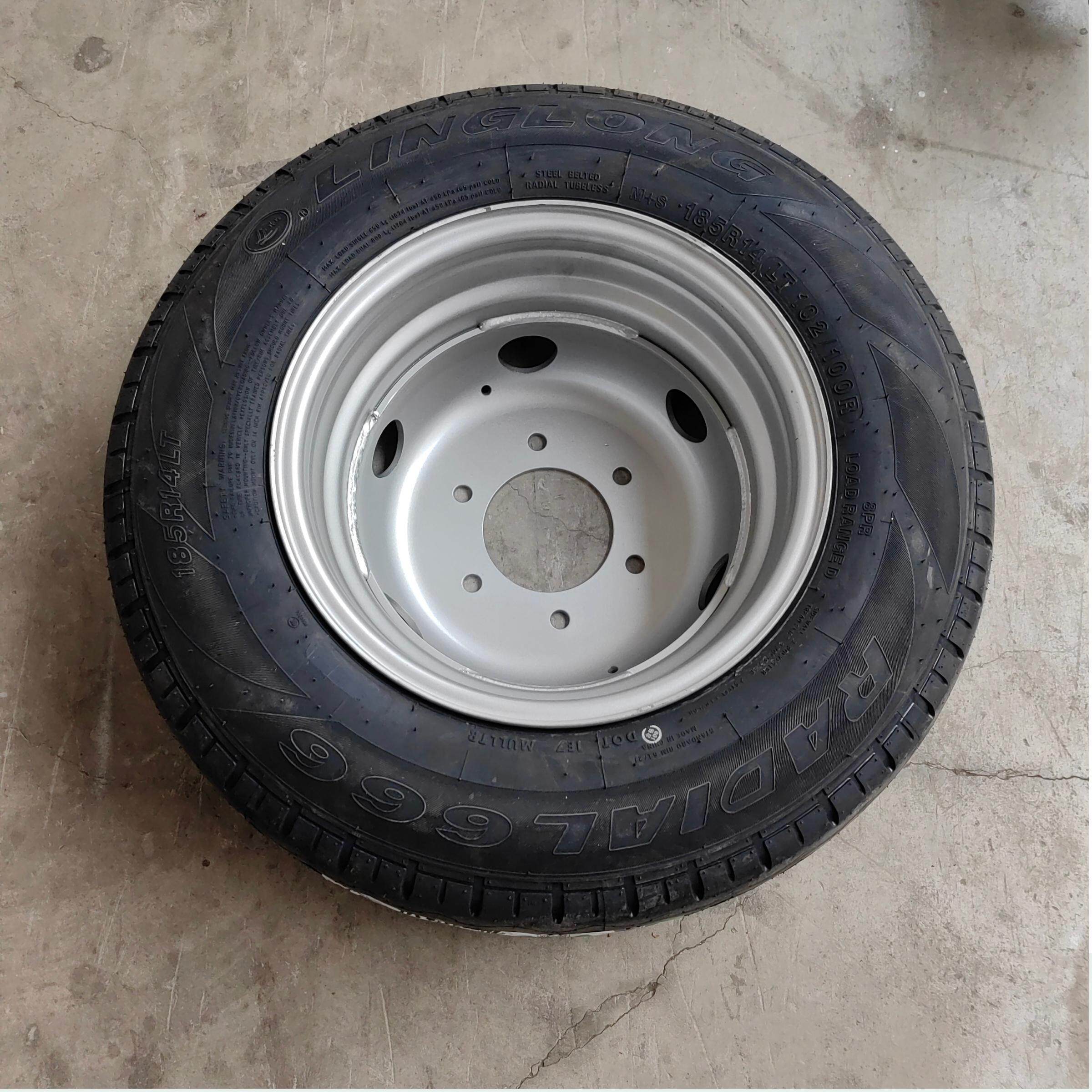 金杯小货车t50t52t30st32s轮胎加原厂钢圈轮毂钢盆儿