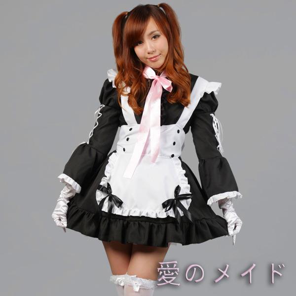 Cosplay天使之爱公主 萝莉女仆服 超萌粉色女仆装动漫演出服