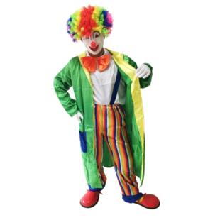 化妆舞会派对演出服道具小丑面具 成人套装 万圣节服装 小丑服装