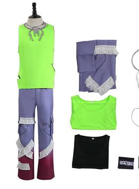 异形舞台cos服蒂尔绿色cosR7舞台时装luka alienstage Blink Gone