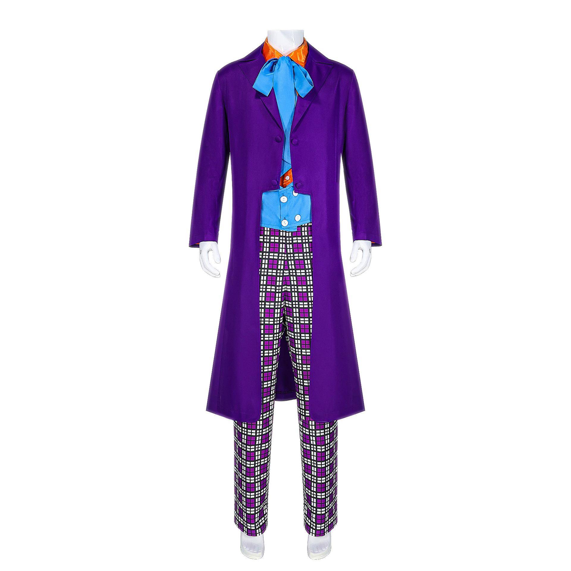 蝙蝠侠 小丑 Joker 尼克尔森 1989版 cos服装cosplay影视服装