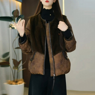 短款羽绒服女士2025冬季新款时尚气质显瘦大气保暖小个子鹅绒外套