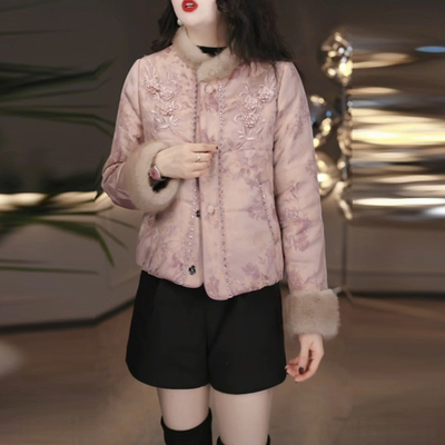 国风棉袄保暖短款外套棉服