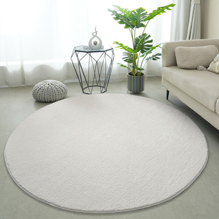 圆形地垫客厅懒人沙发垫圆毯卧室床边书房地毯电脑椅垫子吊篮垫子