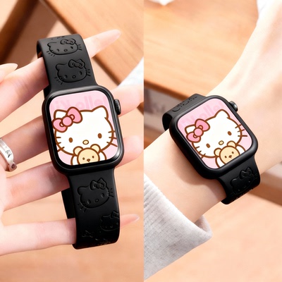 智能手环手表watch尼龙编织多功能多表盘闹钟提醒健康运动电子表