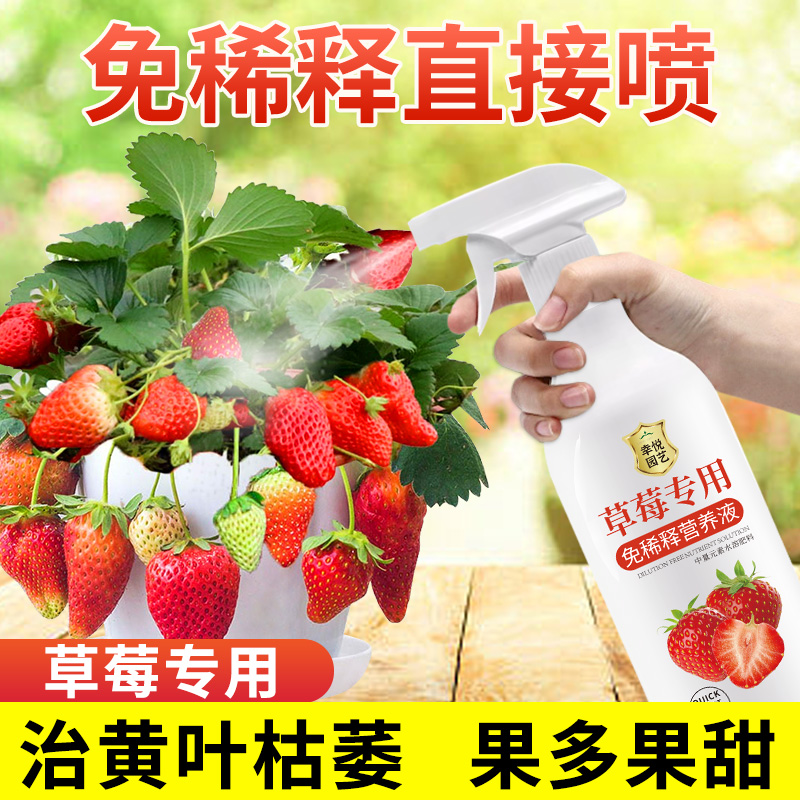 草莓免稀释营养液直喷即用